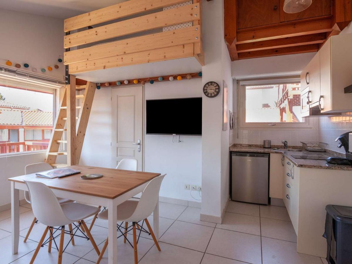 Appartement Cosy Avec Mezzanine, Balcon Et Parking A 300M De La Plage - Fr-1-2-382 Hendaye Ngoại thất bức ảnh